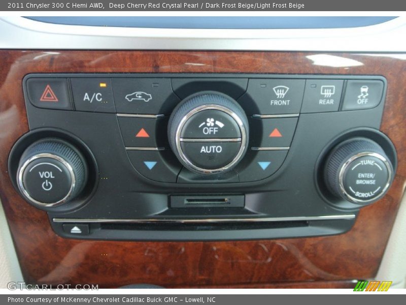 Controls of 2011 300 C Hemi AWD