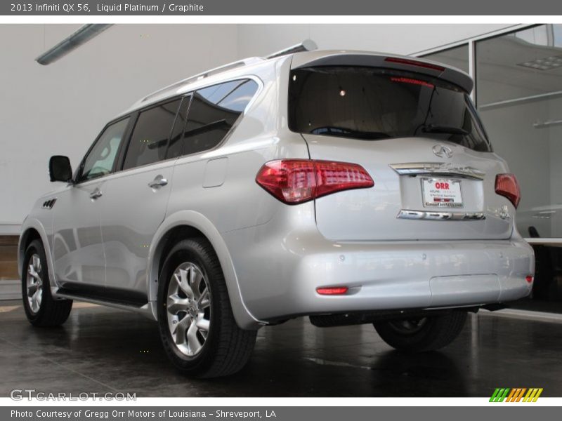 Liquid Platinum / Graphite 2013 Infiniti QX 56