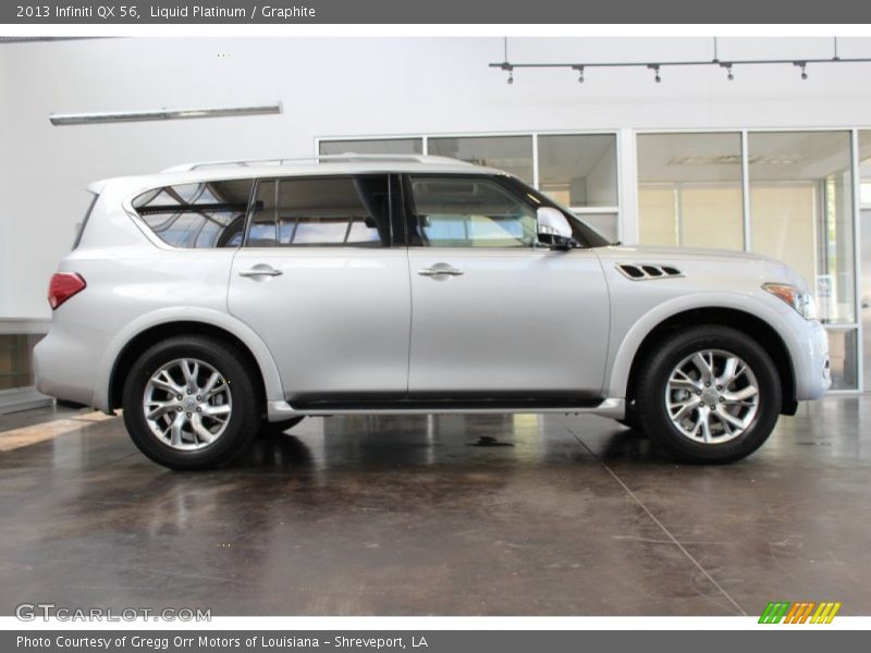 Liquid Platinum / Graphite 2013 Infiniti QX 56