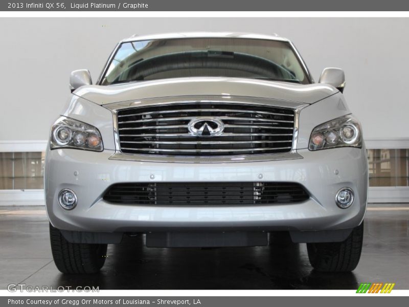 Liquid Platinum / Graphite 2013 Infiniti QX 56