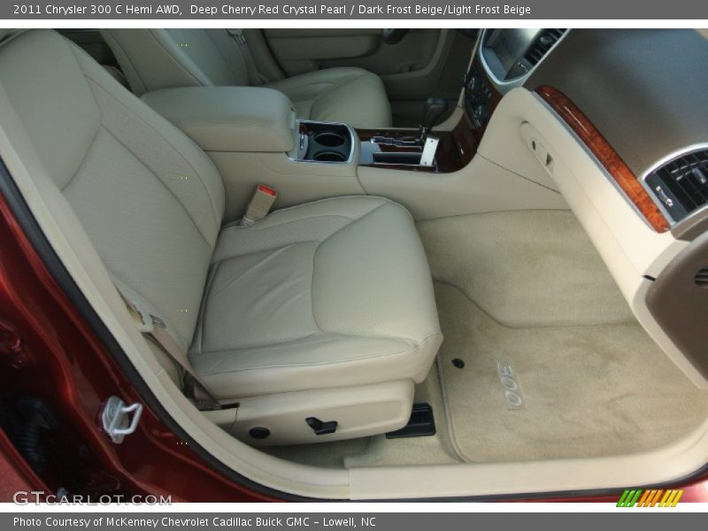 Front Seat of 2011 300 C Hemi AWD