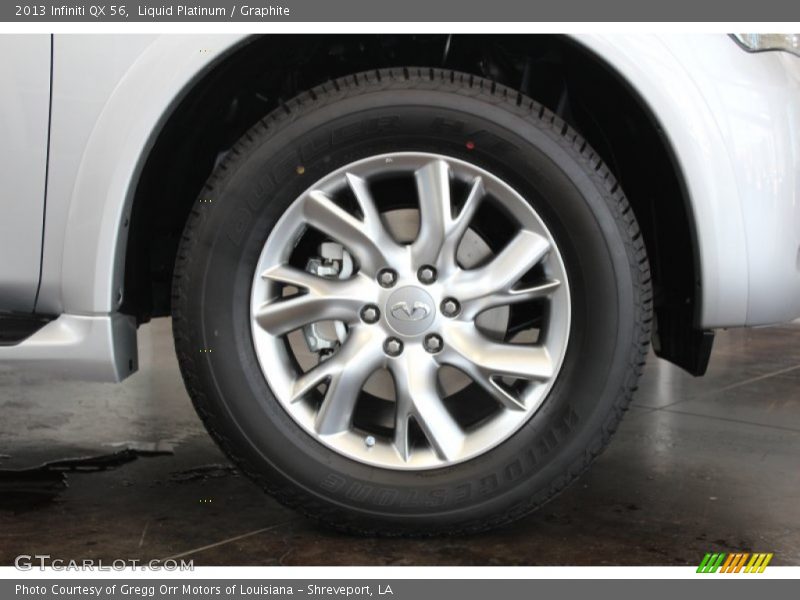 Liquid Platinum / Graphite 2013 Infiniti QX 56