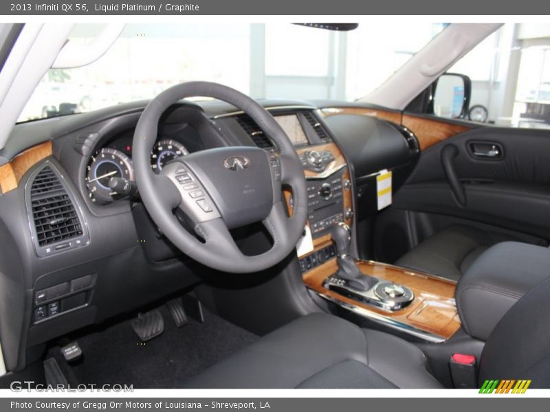 Liquid Platinum / Graphite 2013 Infiniti QX 56