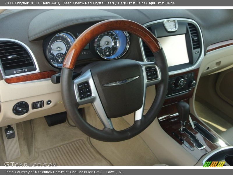 Dashboard of 2011 300 C Hemi AWD