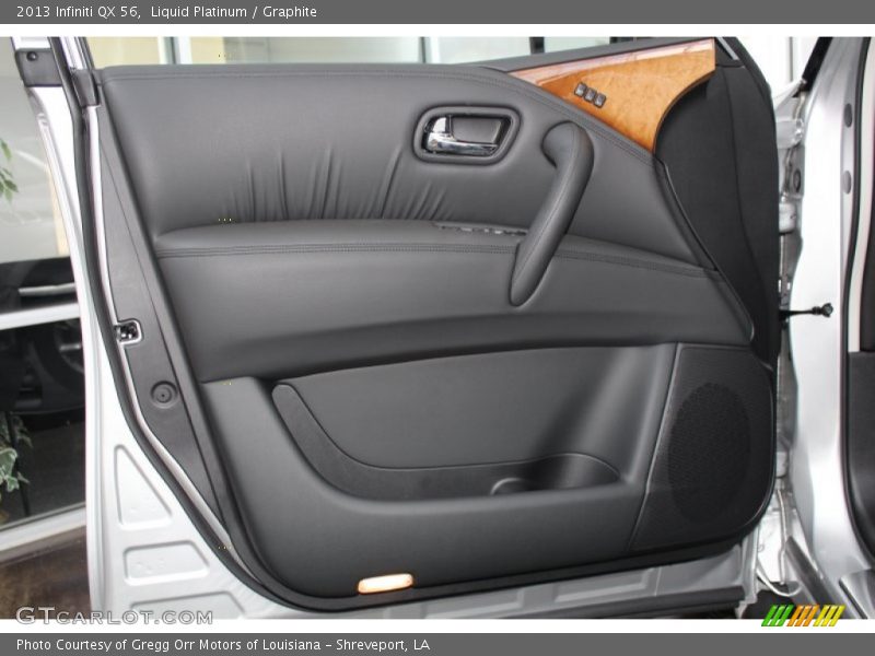 Liquid Platinum / Graphite 2013 Infiniti QX 56