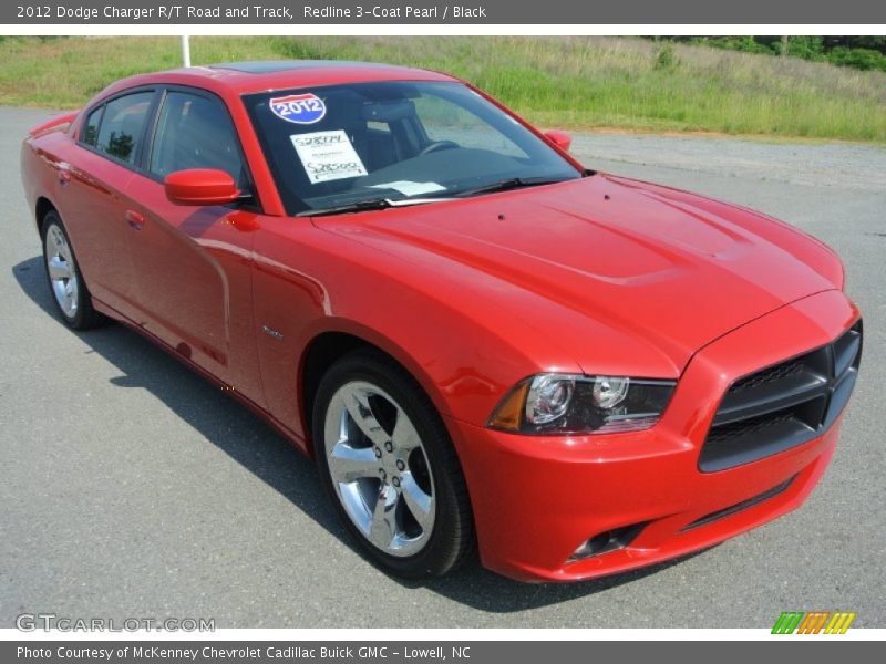 Redline 3-Coat Pearl / Black 2012 Dodge Charger R/T Road and Track
