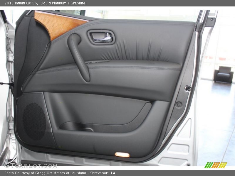Liquid Platinum / Graphite 2013 Infiniti QX 56