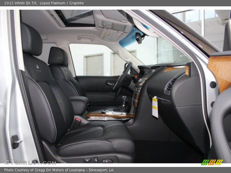 Liquid Platinum / Graphite 2013 Infiniti QX 56