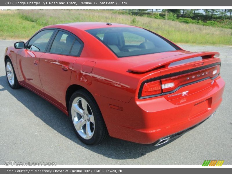 Redline 3-Coat Pearl / Black 2012 Dodge Charger R/T Road and Track