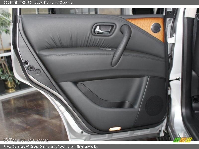 Liquid Platinum / Graphite 2013 Infiniti QX 56