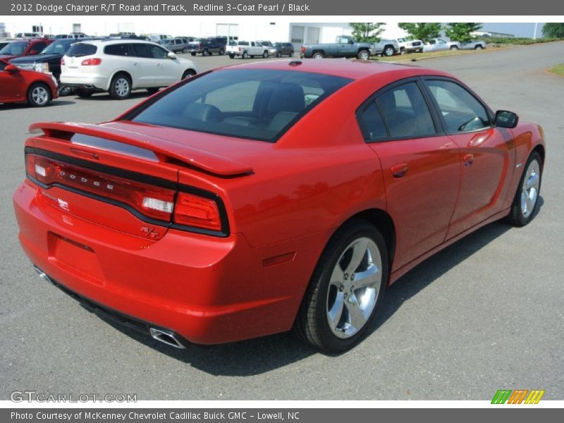 Redline 3-Coat Pearl / Black 2012 Dodge Charger R/T Road and Track