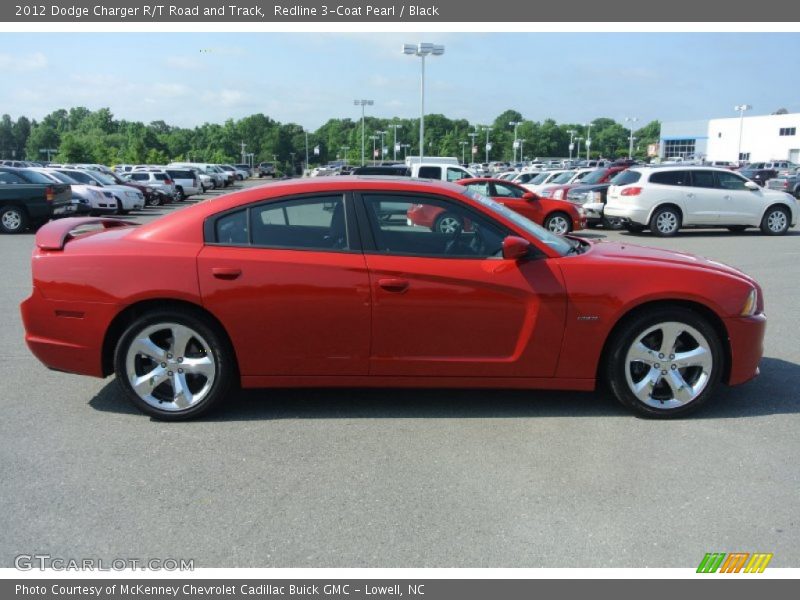 Redline 3-Coat Pearl / Black 2012 Dodge Charger R/T Road and Track