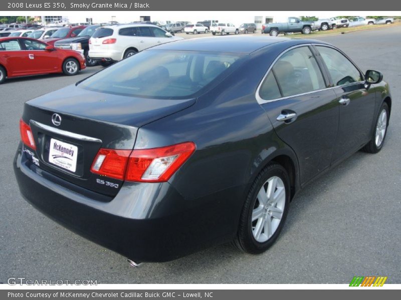 Smoky Granite Mica / Black 2008 Lexus ES 350