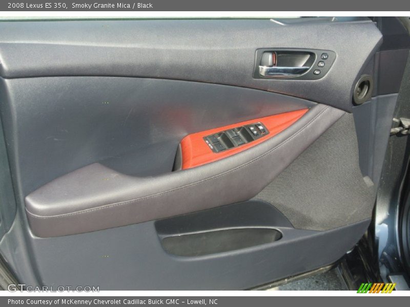 Smoky Granite Mica / Black 2008 Lexus ES 350