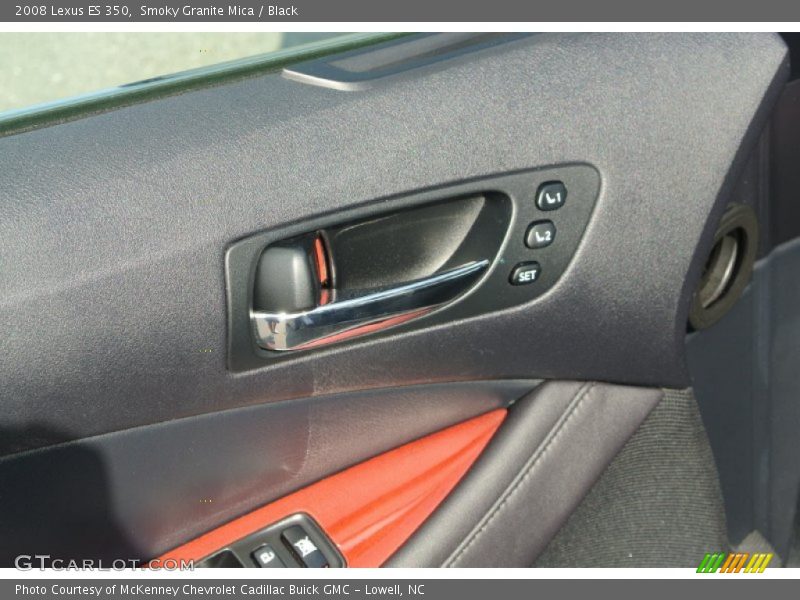 Smoky Granite Mica / Black 2008 Lexus ES 350