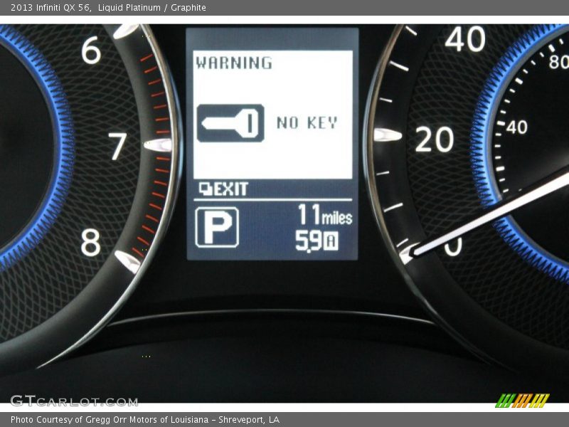 Liquid Platinum / Graphite 2013 Infiniti QX 56