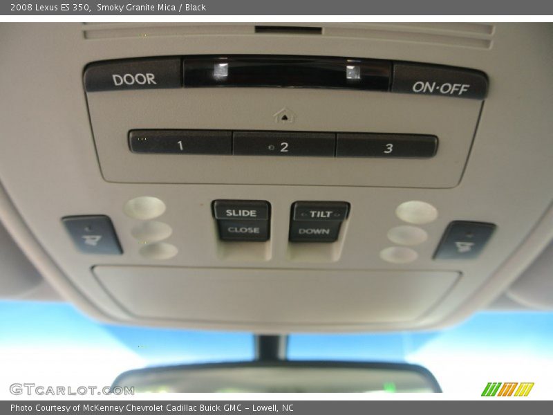 Smoky Granite Mica / Black 2008 Lexus ES 350