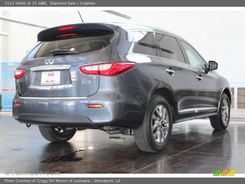 Diamond Slate / Graphite 2013 Infiniti JX 35 AWD