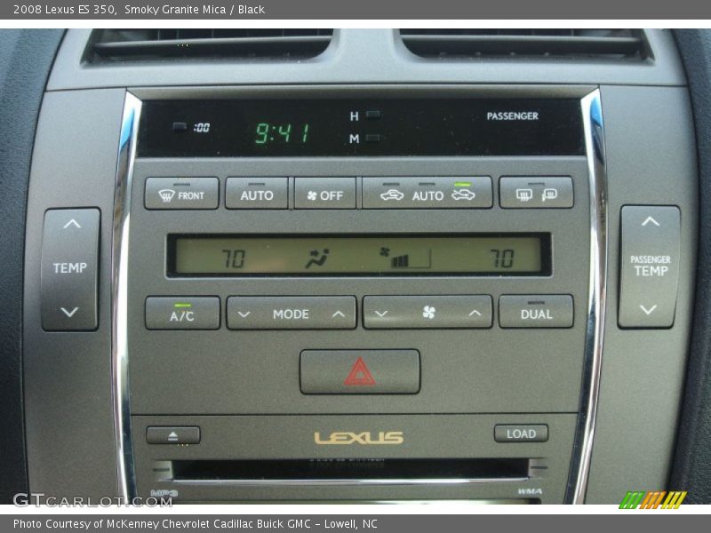 Smoky Granite Mica / Black 2008 Lexus ES 350
