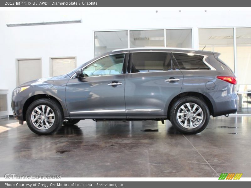 Diamond Slate / Graphite 2013 Infiniti JX 35 AWD