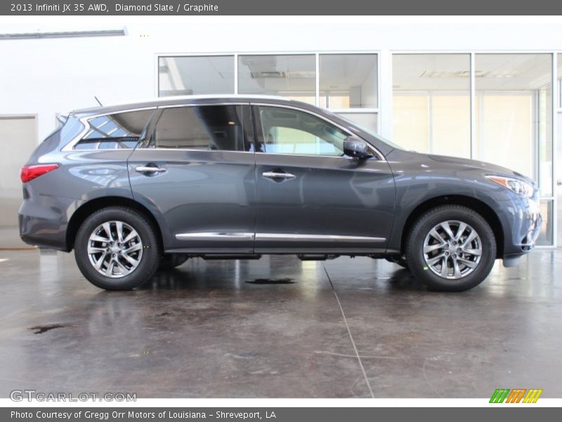 Diamond Slate / Graphite 2013 Infiniti JX 35 AWD