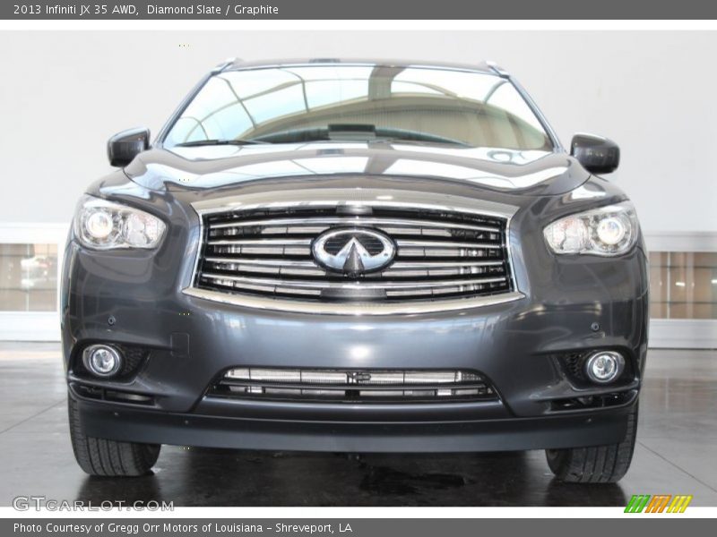 Diamond Slate / Graphite 2013 Infiniti JX 35 AWD