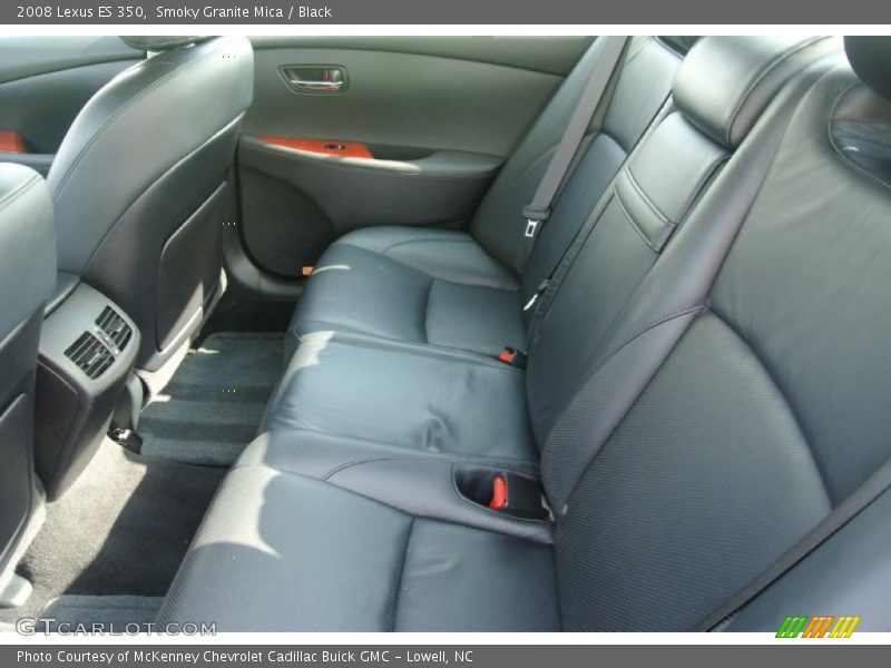Smoky Granite Mica / Black 2008 Lexus ES 350