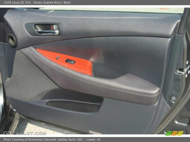 Smoky Granite Mica / Black 2008 Lexus ES 350
