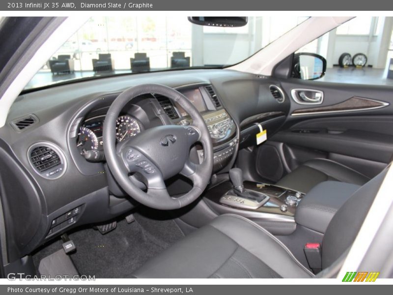 Diamond Slate / Graphite 2013 Infiniti JX 35 AWD