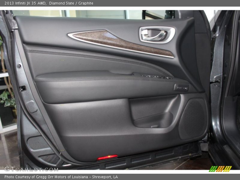 Diamond Slate / Graphite 2013 Infiniti JX 35 AWD