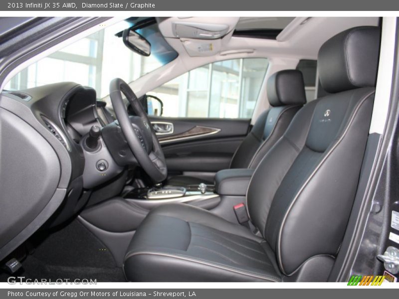 Diamond Slate / Graphite 2013 Infiniti JX 35 AWD