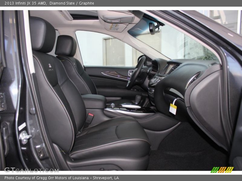 Diamond Slate / Graphite 2013 Infiniti JX 35 AWD