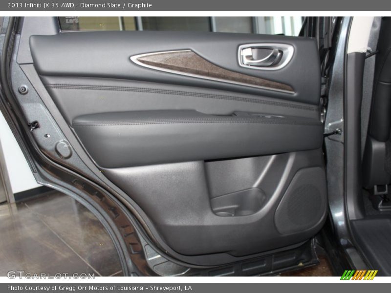 Diamond Slate / Graphite 2013 Infiniti JX 35 AWD