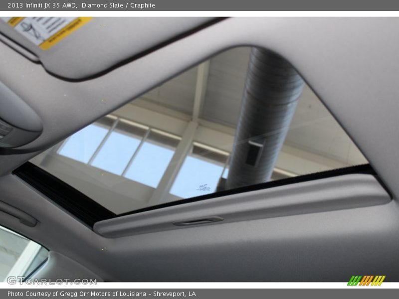Diamond Slate / Graphite 2013 Infiniti JX 35 AWD
