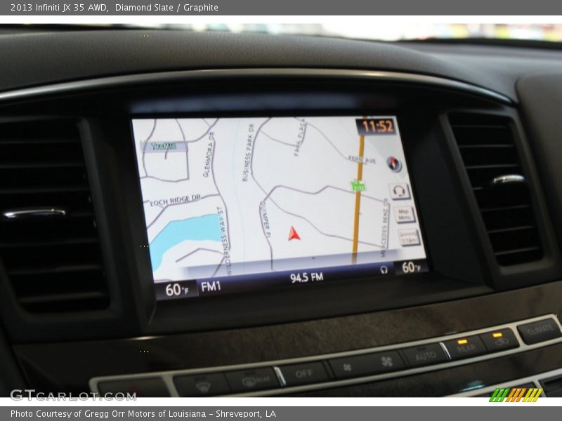 Diamond Slate / Graphite 2013 Infiniti JX 35 AWD