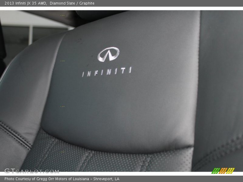 Diamond Slate / Graphite 2013 Infiniti JX 35 AWD
