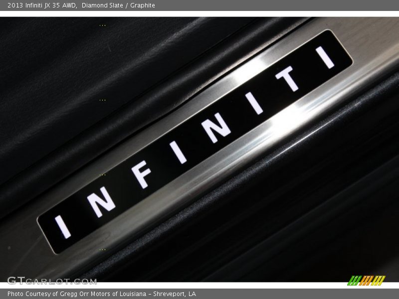 Diamond Slate / Graphite 2013 Infiniti JX 35 AWD
