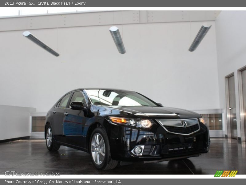 Crystal Black Pearl / Ebony 2013 Acura TSX
