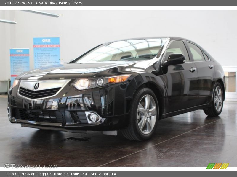 Crystal Black Pearl / Ebony 2013 Acura TSX