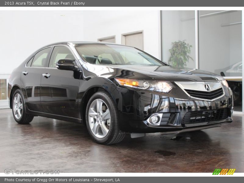 Crystal Black Pearl / Ebony 2013 Acura TSX