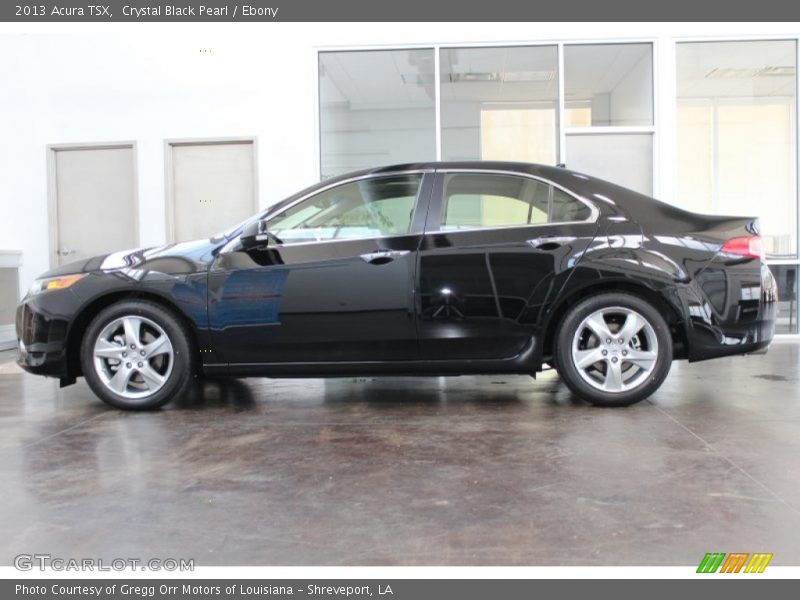 Crystal Black Pearl / Ebony 2013 Acura TSX