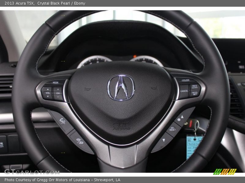 Crystal Black Pearl / Ebony 2013 Acura TSX