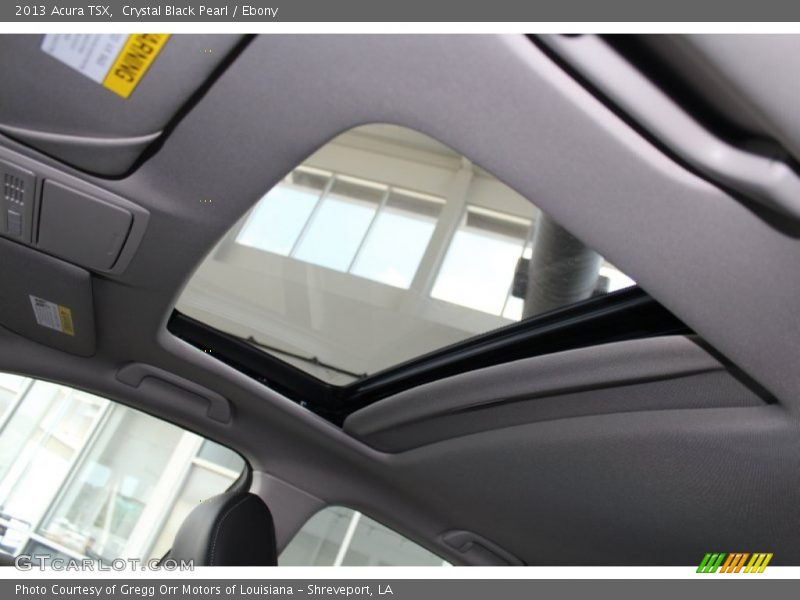 Crystal Black Pearl / Ebony 2013 Acura TSX