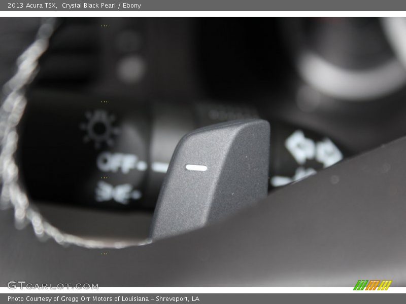 Crystal Black Pearl / Ebony 2013 Acura TSX