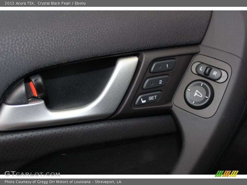 Crystal Black Pearl / Ebony 2013 Acura TSX