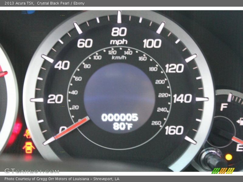 Crystal Black Pearl / Ebony 2013 Acura TSX