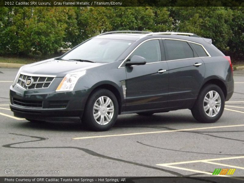 Gray Flannel Metallic / Titanium/Ebony 2012 Cadillac SRX Luxury