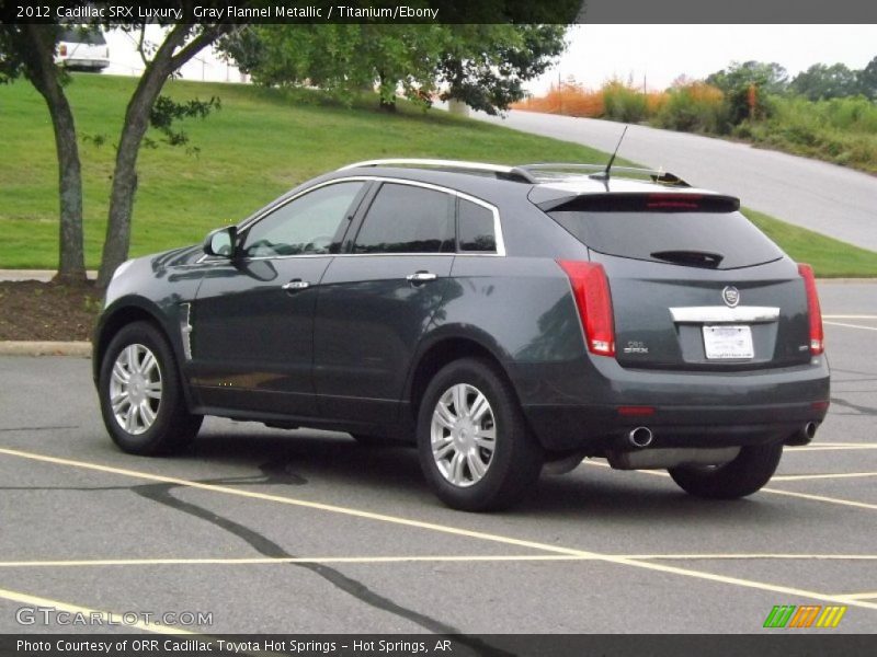 Gray Flannel Metallic / Titanium/Ebony 2012 Cadillac SRX Luxury