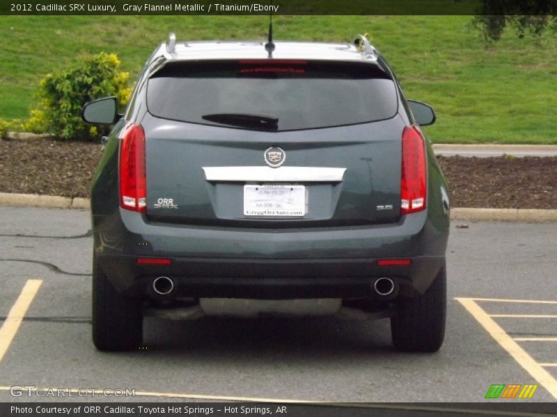 Gray Flannel Metallic / Titanium/Ebony 2012 Cadillac SRX Luxury