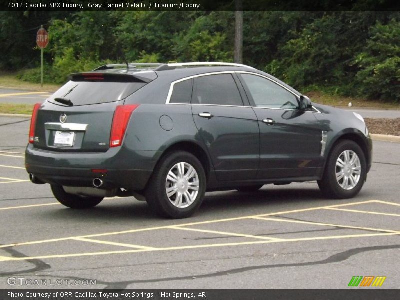 Gray Flannel Metallic / Titanium/Ebony 2012 Cadillac SRX Luxury